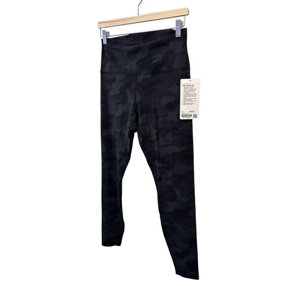 NEW  Lululemon Align 28" size 10 Heritage 365 Camo Deep Coal Multi - Picture 5 of 7